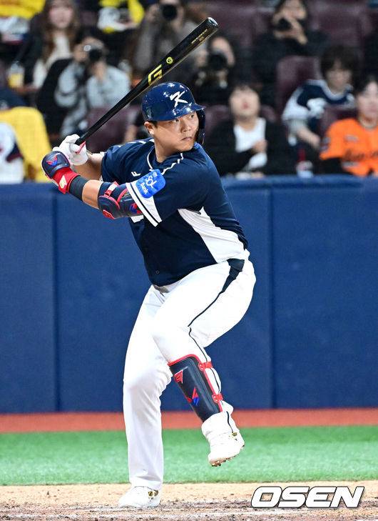 한국 야구 대표팀 한동희. /OSEN DB