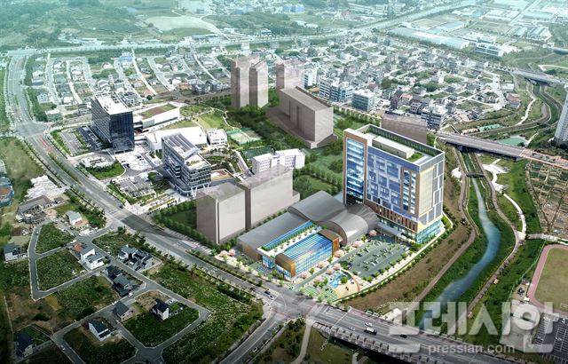 ▲전북 금융타운 예상 조감도 ⓒ전북자치도