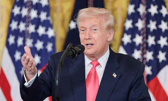 도널드 트럼프 미국 대통령. 로이터연합뉴스