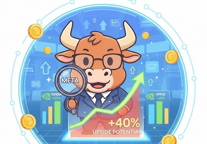 인공지능(AI)과 스마트 안경을 앞세운 메타가 월가에서 가장 저평가된 1조 달러 기업으로 꼽혔다. AI 이미지