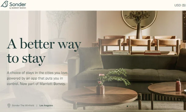 손더 홈페이지 캡처