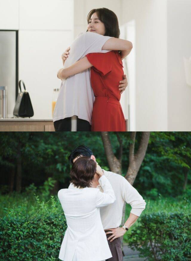 드라마 '다음생은 없으니까' 한혜진(위)과 진서연./TV 조선 '다음생은 없으니까'