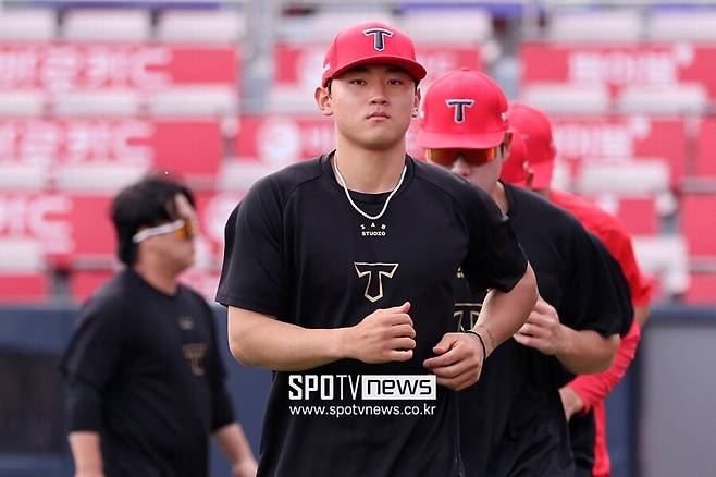 ▲ 고교 시절 '제2의 이종범'이라는 평가를 받았던 김도영은 프로에서는 3루수 출전 비중이 훨씬 높았다 ⓒ곽혜미 기자