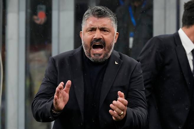 젠나로 가투소 이탈리아 축구대표팀 감독. AP연합뉴스