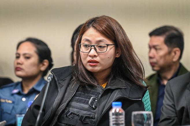 2024년 9월 9일 촬영된 앨리스 궈의 모습./AFP 연합뉴스