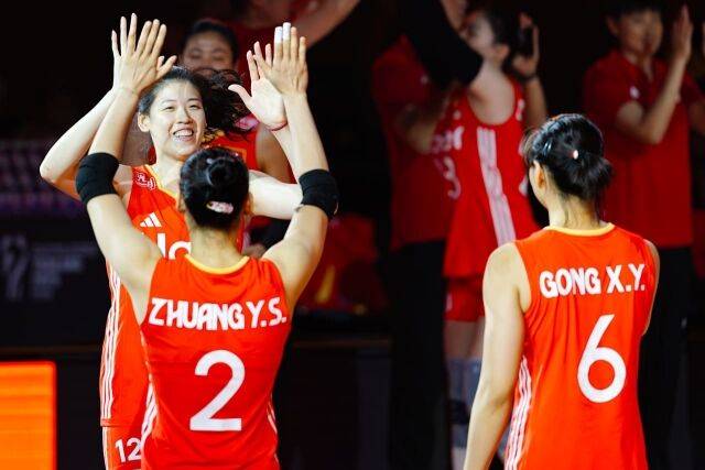 중국 국가대표 아웃사이드 히터 리잉잉./FIVB