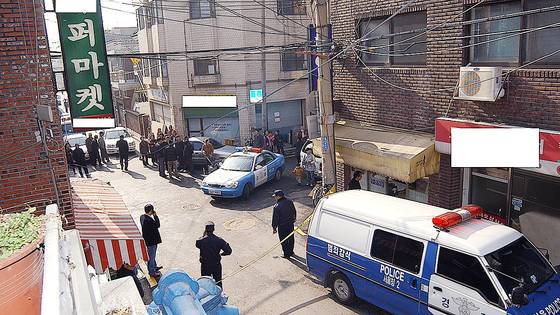 2005년 서울 신정동 연쇄살인 사건 발생 당시 현장. 미제로 남아있던 '신정동 연쇄살인 사건'의 범인이 20년 만에 확인됐다. 연합뉴스