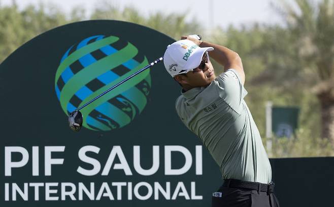 문도엽이 22일 사우디아라비아 리야드 골프클럽에서 열린 PIF 사우디 인터내셔널에 출전해 2025시즌 공식 일정을 마무리하고 있다. (사진=Asian Tour)