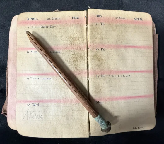 어니스트 톰린(21)이 남긴 편지와 일기장. 사진=뉴욕포스트 캡쳐