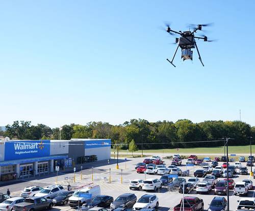월마트 드론 배송 서비스 <사진=월마트>