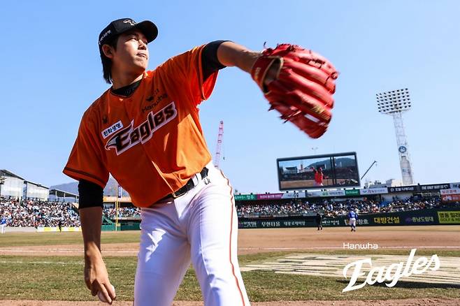 한화 이글스 시절 이태양의 모습. /사진=한화 이글스 제공