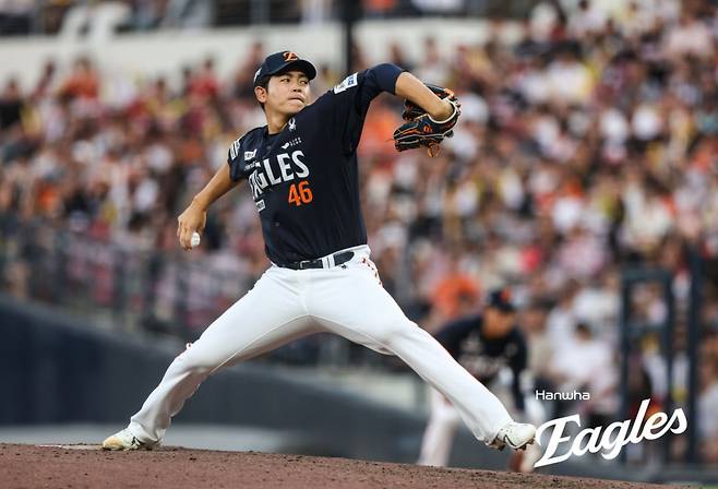 한화 이글스 시절 이태양의 모습. /사진=한화 이글스 제공