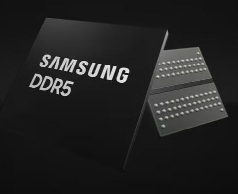 글로벌 D램 재고가 지난 3분기 대비 4분기 들어 더 축소된 것으로 나타났다. 사진은 삼성전자 DDR5 제품 이미지. 삼성전자 제공