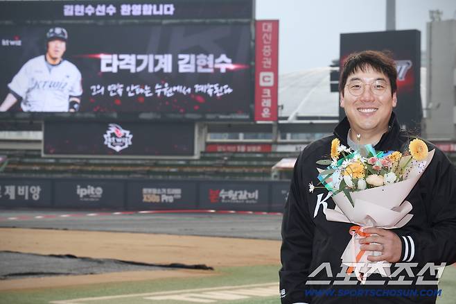 김현수가 KT와 3년 50억원의 대박 계약을 했다. 사진제공=KT 위즈