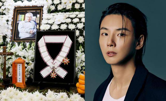 윤시윤이 고 이순재를 추모했다. 사진공동취재단, R&C 엔터테인먼트