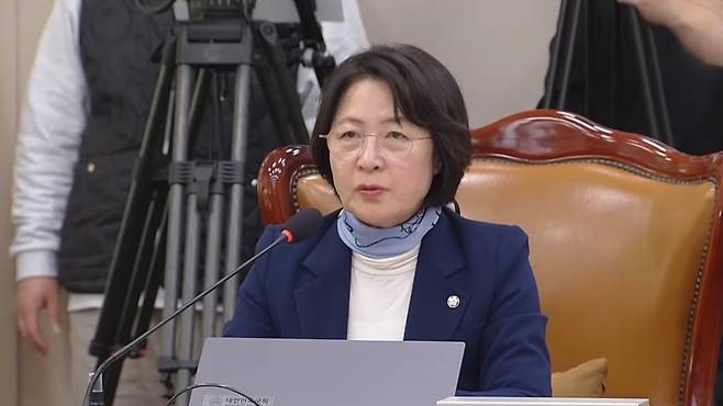 추미애 위원장. (SBS 캡처)