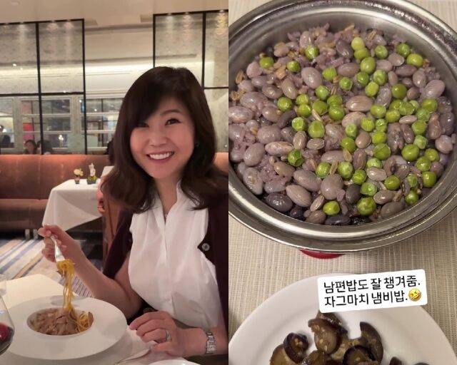 아나운서 출신 방송인 강수정, 강수정이 게재한 사진/강수정 소셜미디어