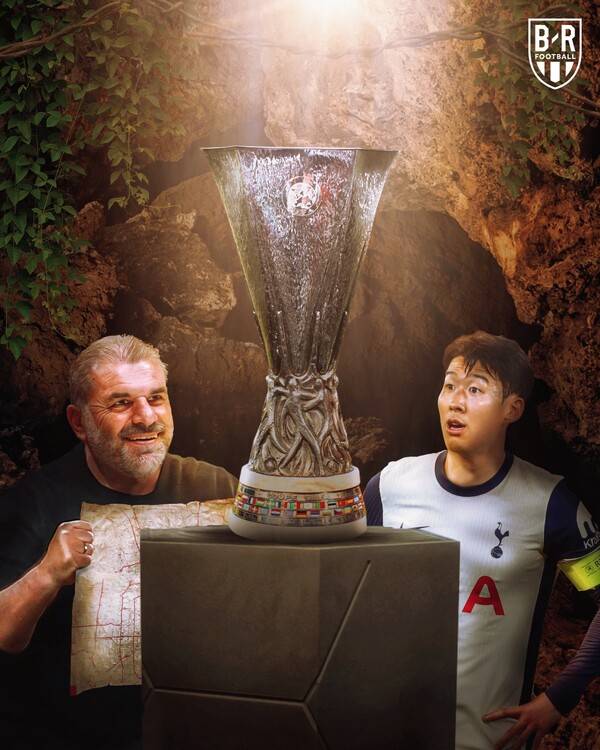 토트넘 홋스퍼 감독 시절 포스테코글루와 손흥민. /사진=블리처 리포트