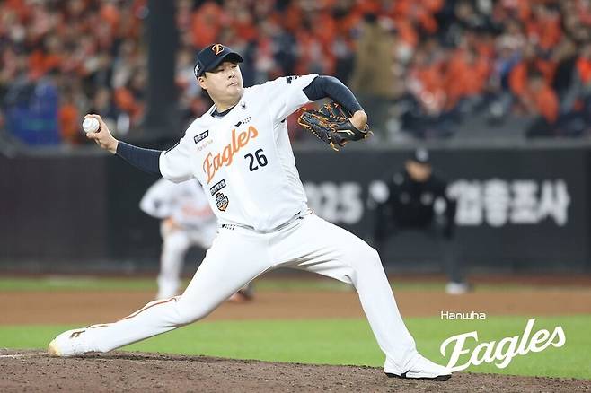 프로야구 kt 위즈가 강백호의 보상 선수로 지명한 우완 투수 한승혁(사진).