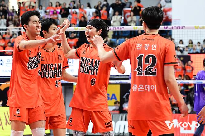 OK저축은행 2연승. 한국배구연맹
