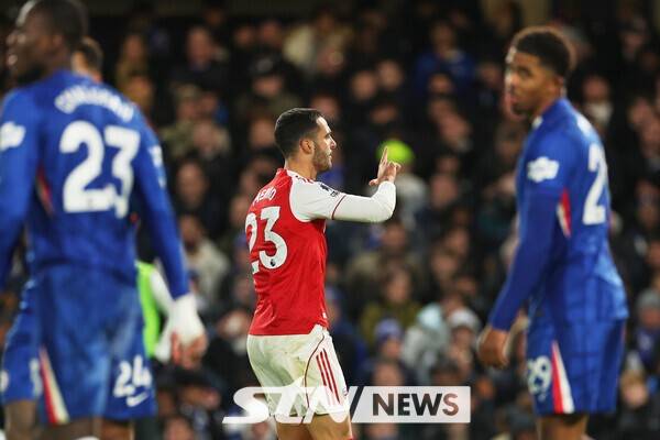 아스널 미드필더 미켈 메리노. /사진=뉴시스(AP)