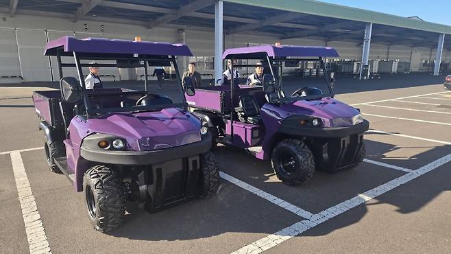 이달 부터 본격 출시하는 제인모터스의 농업용 전기 운반차량 '테리안'. 제인모터스 제공