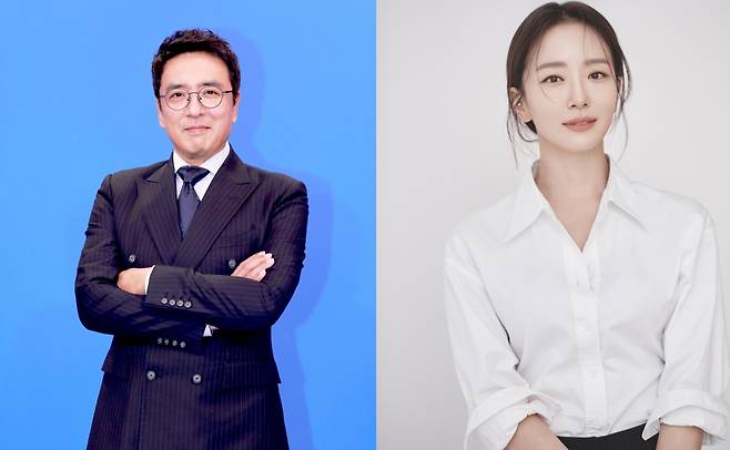 ‘2025 서울콘 에이판 스타 어워즈’ MC를 맡은 김승우(왼쪽), 박선영. ‘2025 서울콘 에이판 스타 어워즈’ 조직위원회
