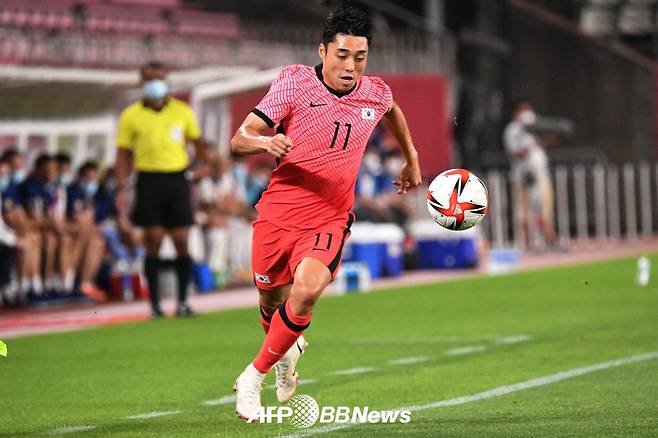 지난 2021년 2020 도쿄 올림픽 당시 이동준. /AFPBBNews=뉴스1