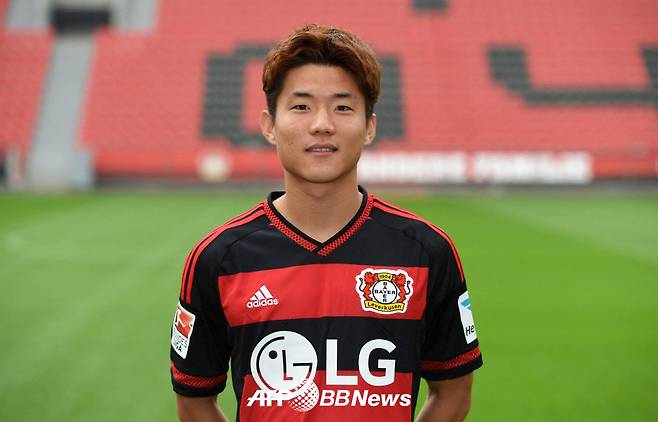 지난 2015년 레버쿠젠에 입단했던 류승우. /AFPBBNews=뉴스1