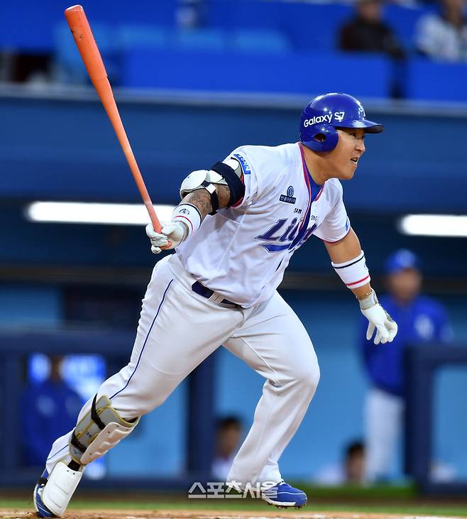 2016년 삼성 시절 최형우. 대구 | 최승섭 기자 thunder@sportsseoul.com