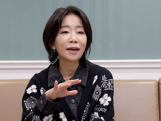 지난달 28일 한국경제신문 아르떼와 인터뷰를 진행한 김문정 뮤지컬 음악 감독. 문경덕 기자