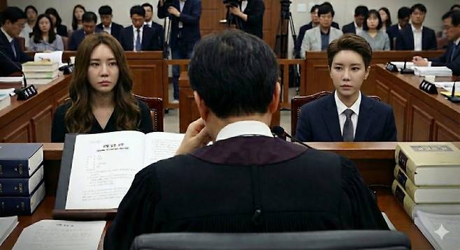사건 관련 AI 생성 이미지