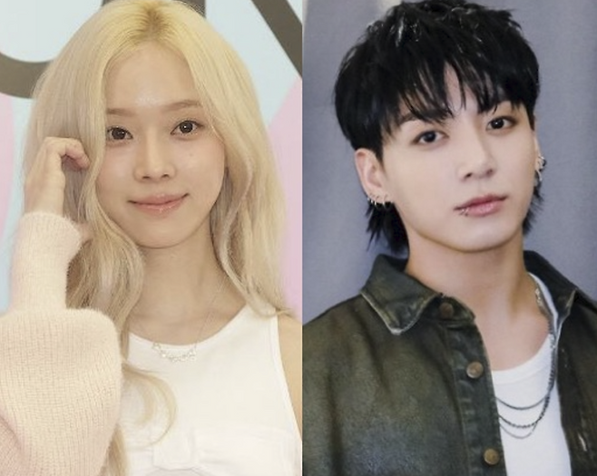 그룹 에스파 윈터(왼쪽)와 BTS 정국. 사진제공|연합뉴스