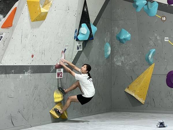 11월 15일부터 29일까지 진행된 대한산악연맹이 주최하고 전국 17개 시·도 연맹이 주관, 문화체육관광부가 후원한 '2025 유·청소년 주말리그' 준결승전이 성황리에 마무리됐다.(유청소년 주말리그 경기장면). /사진=대한산악연맹