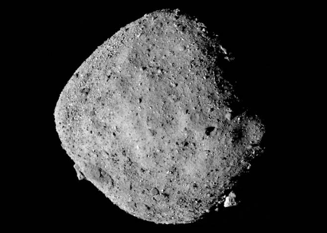 소행성 '베누'. 사진=NASA