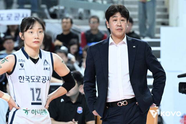 한국도로공사 김종민 감독./KOVO