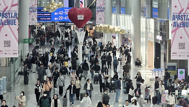 ▲ 인천공항 면세구역