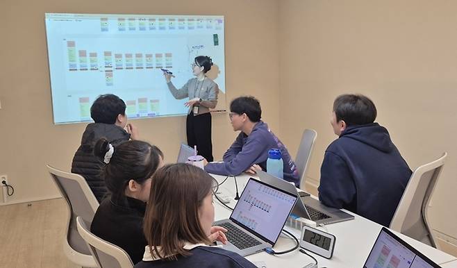 AI팀과 ABBG의 착수미팅. 사진=AI팀