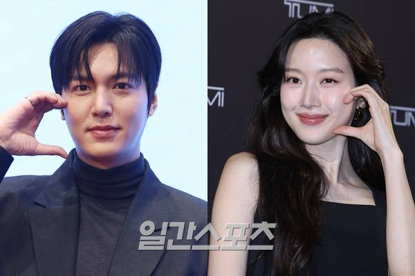 이민호와 문가영. 사진=IS포토