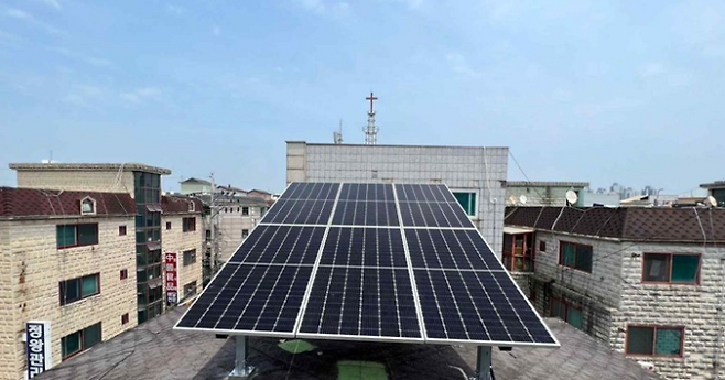 신재생에너지(태양광) 발전설비. 연합뉴스