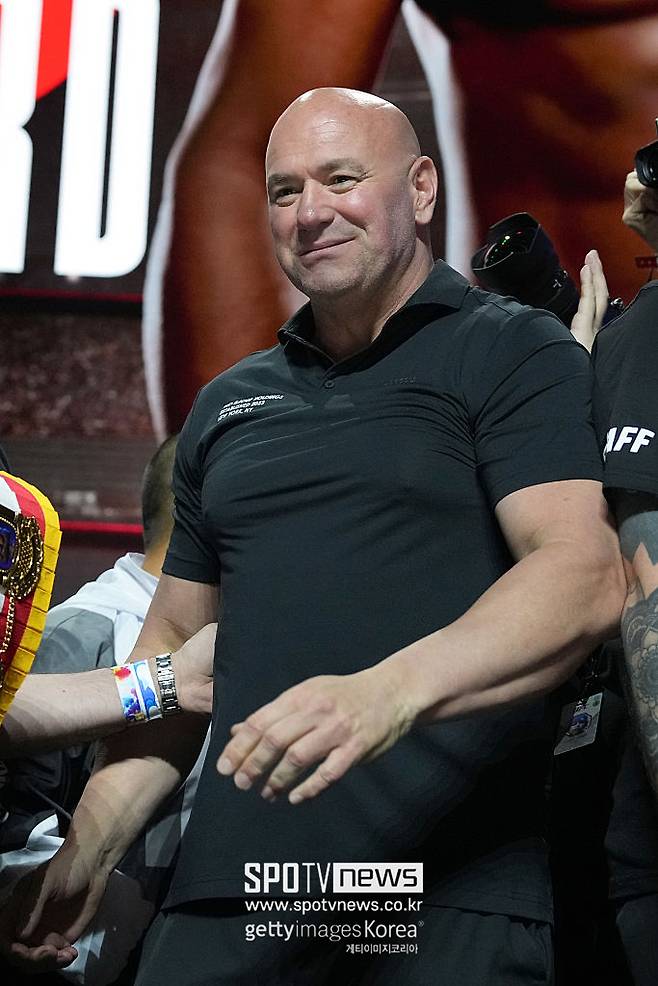 ▲ 데이나 화이트 UFC 대표.