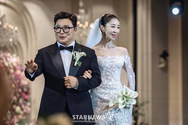 윤정수(왼쪽)와 원진서 /사진=스타뉴스