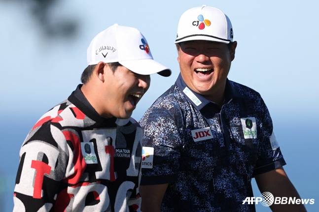 김시우(왼쪽)와 임성재. /AFPBBNews=뉴스1