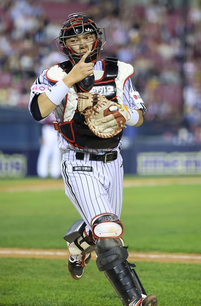 ▲ LG 김성우. ⓒ LG 트윈스