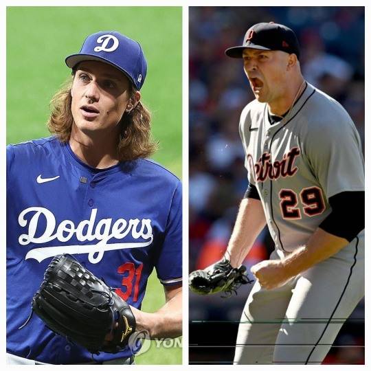 타일러 글래스나우(왼쪽)와 타릭 스쿠발