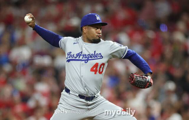 LA 다저스 시절의 알렉시스 디아즈./게티이미지코리아
