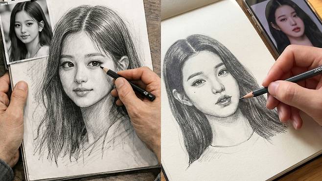 오픈AI가 생성해낸 이미지(왼쪽 사진)과 구글 나노 바나나의 이미지/오픈AI·구글