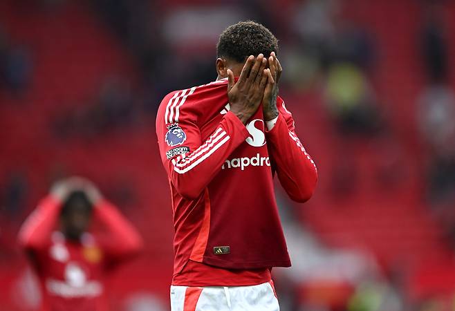 맨유 마커스 래시포드. Getty Images