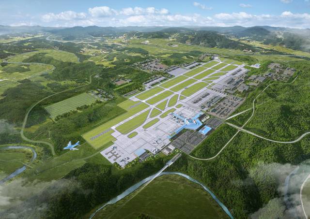 대구경북신공항 조감도. 경북도 제공