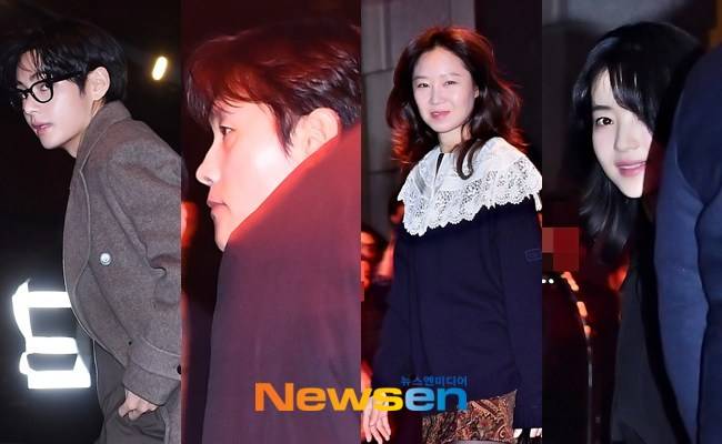방탄소년단 뷔, 이병헌, 공효진, 김태리 /사진=이재하 기자